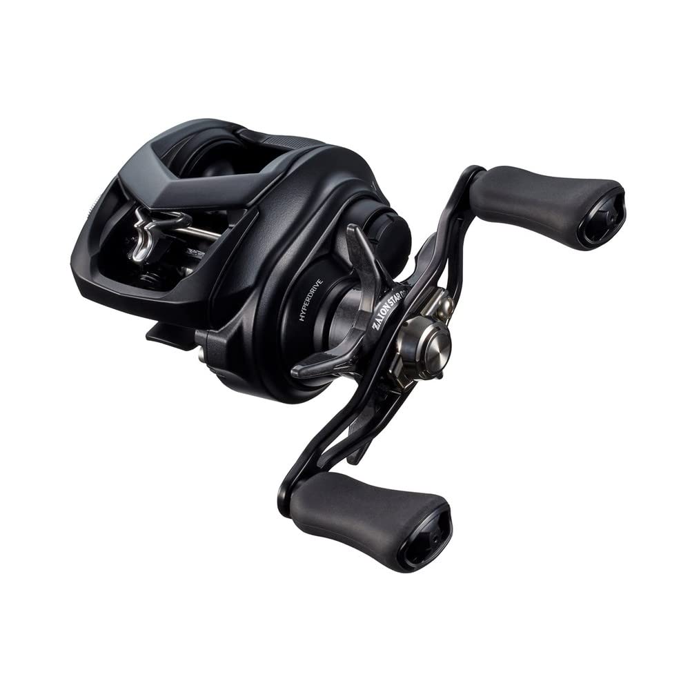 Hyperdrive Design close-up on the Daiwa TW 80HL highlighting precision engineering.