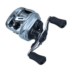 Daiwa TW800S-XHL ALPHAS SV bath bait reel in silver, ideal for precision finesse setups.