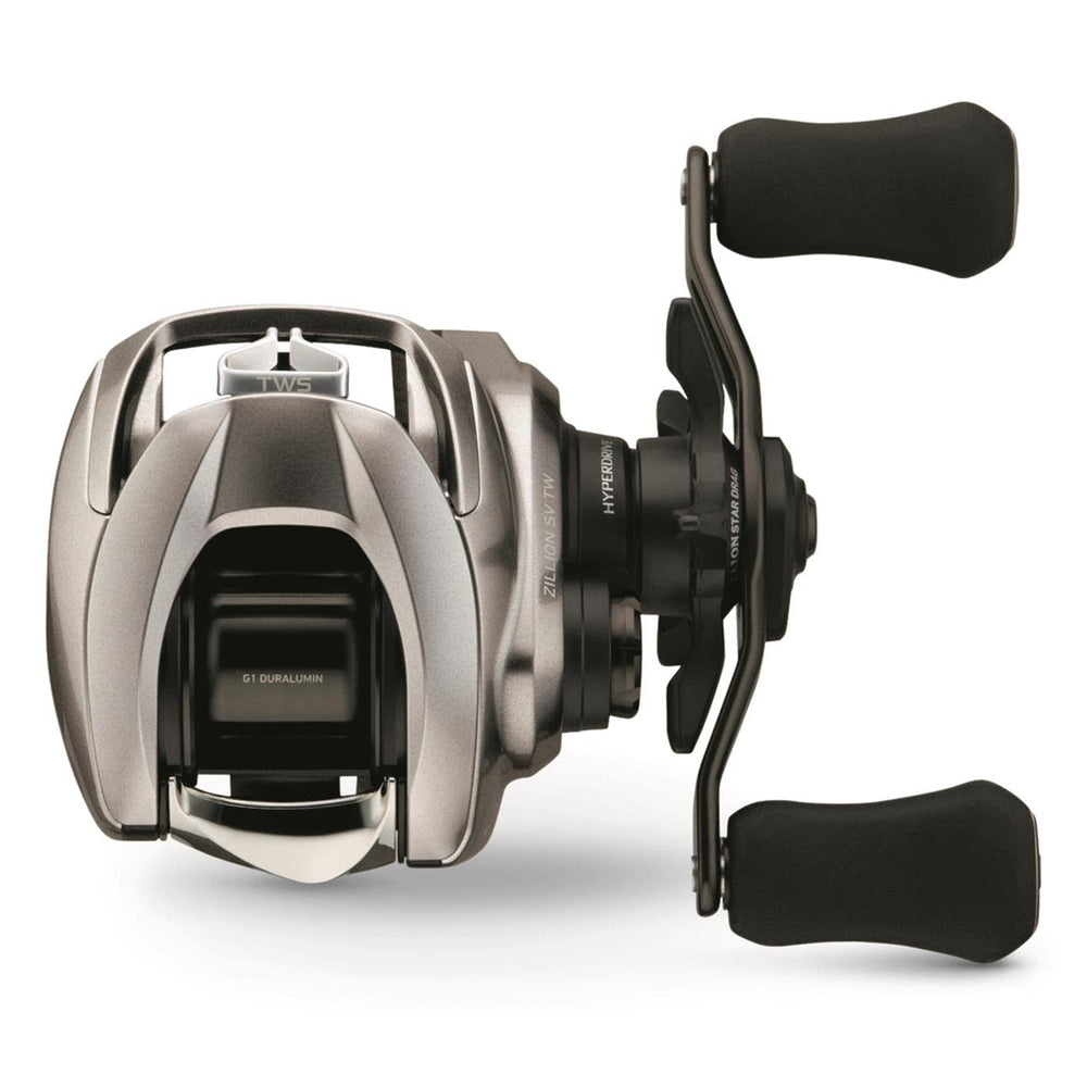 Daiwa Zillion SV in-use display highlighting quick retrieves