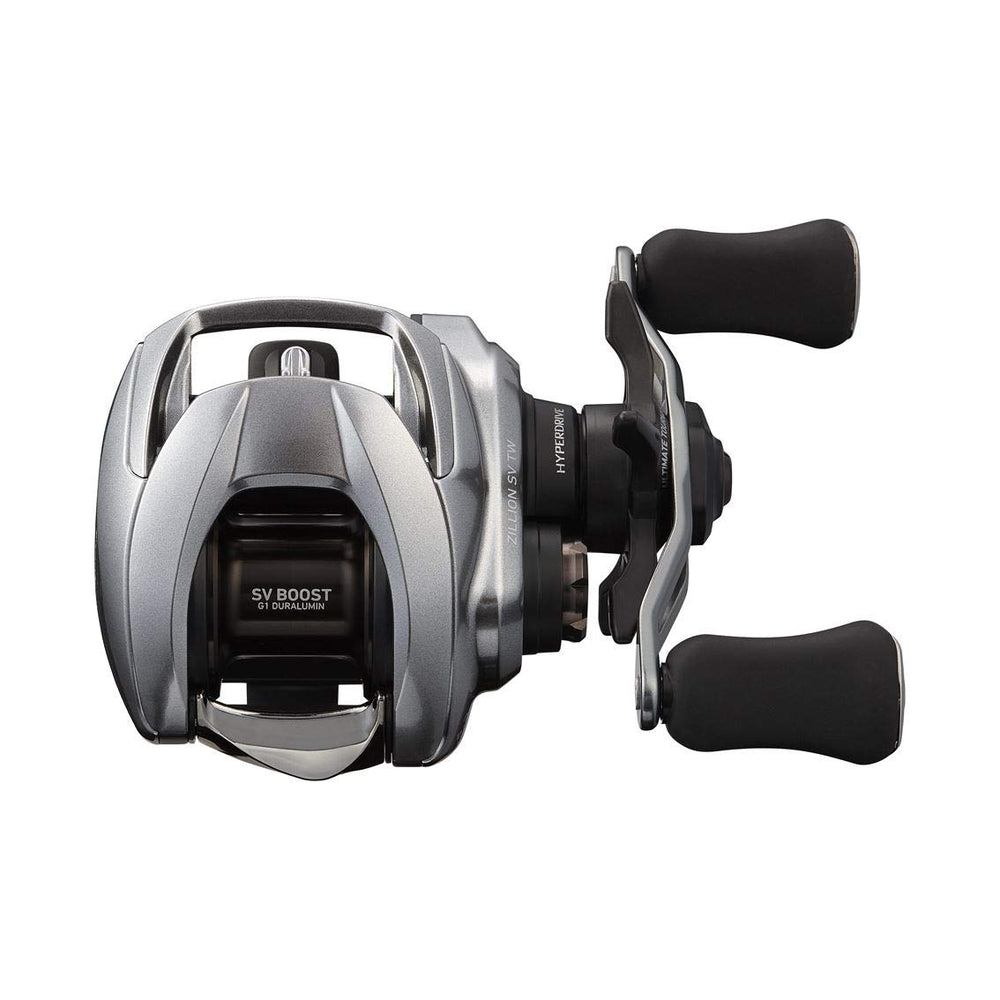 Daiwa Zillion SV TW 1000 close-up of the digigear shows smooth, strong rotation.