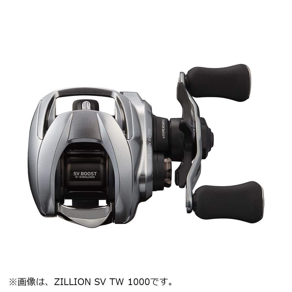 Daiwa Zillion SV TW 1000P gear mechanism illustrates precise gearing for responsive retrieves.