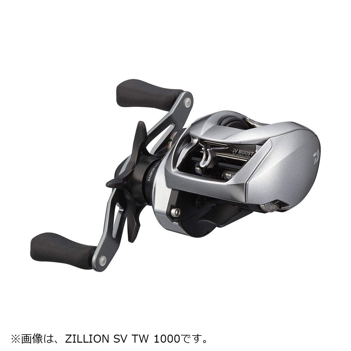Daiwa Zillion SV TW 1000P spool detail emphasizes smooth line lay for accurate casts.