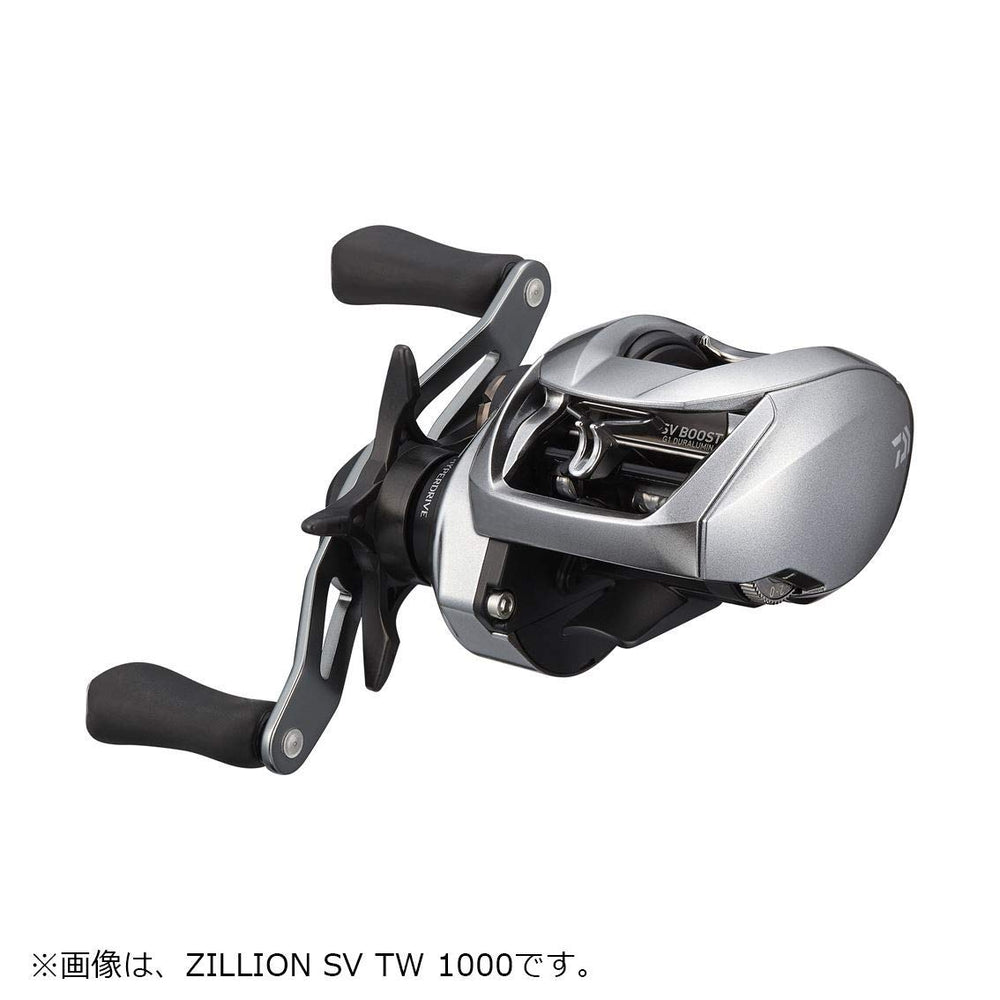 Daiwa Zillion SV TW 1000P spool detail emphasizes smooth line lay for accurate casts.