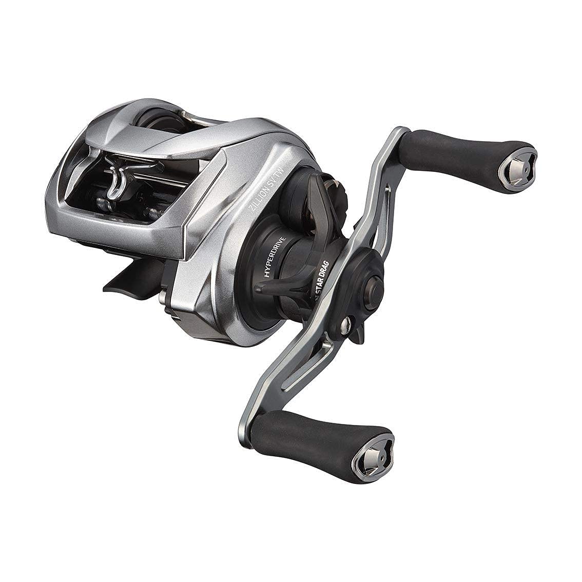 Daiwa Zillion SV TW 1000PL left-hand close-up highlights compact design for lightweight lures
