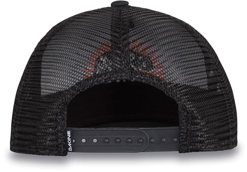 Dakine All Sports Trucker back view emphasizes adjustable snapback and airy panels for versatile wear.