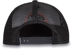 Dakine All Sports Trucker back view emphasizes adjustable snapback and airy panels for versatile wear.