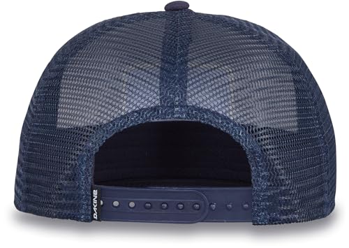 Dakine All Sports Trucker Naval Academy back view showing adjustable snapback for a secure fit