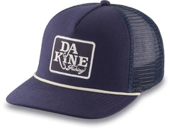 Dakine All Sports Trucker Naval Academy front view with breathable mesh panels and curved brim