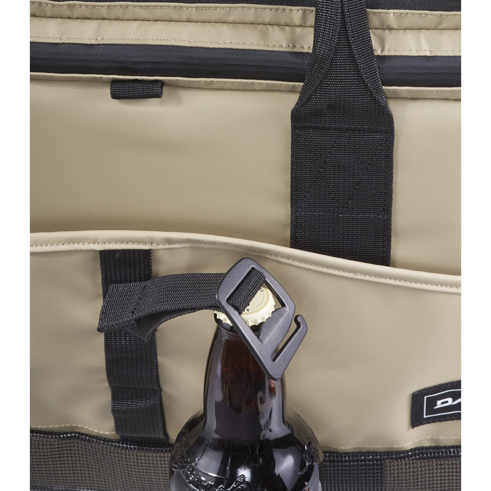 Dakine 50L cooler shoulder strap for easy transport.
