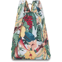 Dakine Cosmo 6.5L Island Spring main compartment fits daily essentials for travel.