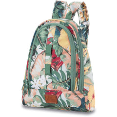 Dakine Cosmo 6.5L Island Spring organizer pocket stores keys and cords on the go.