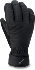 Dakine Eclipse Gore-Tex Short Gloves black palm view for waterproof grip.