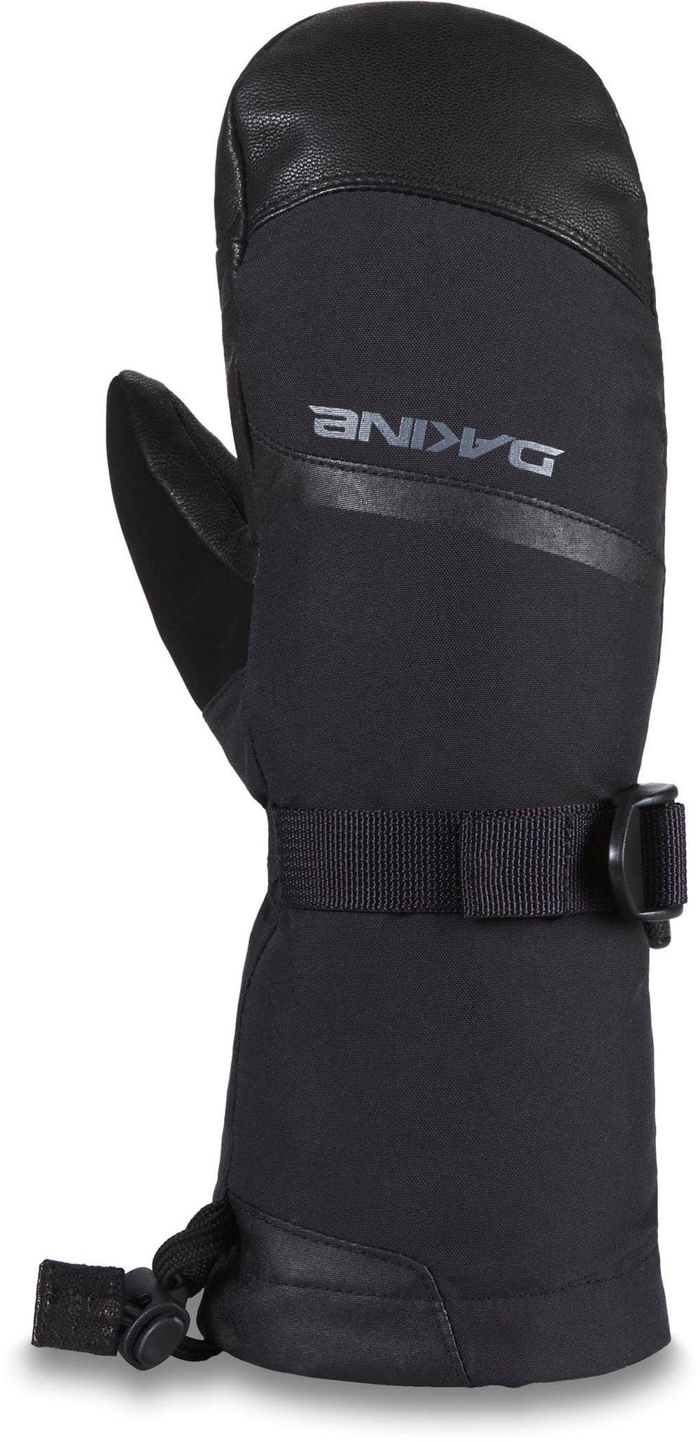 Dakine Fleetwood Gore-Tex mitt in black, offering waterproof warmth for winter activities.