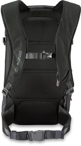 Dakine Heli Pro 24L open main compartment view highlighting backpanel access.