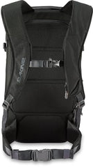 Dakine Heli Pro 24L open main compartment view highlighting backpanel access.