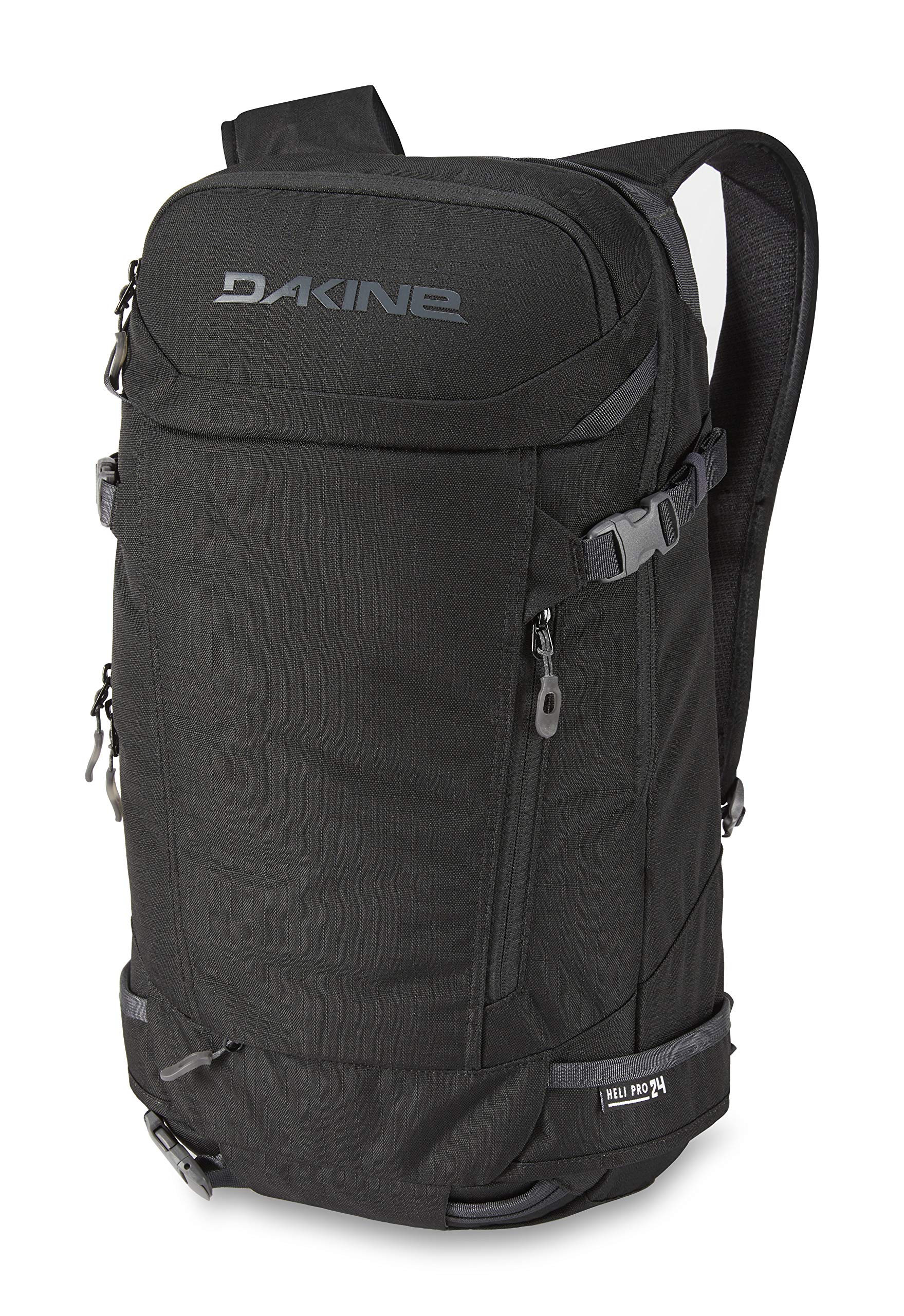 Dakine Heli Pro 24L backpack with organized pockets for backcountry trips
