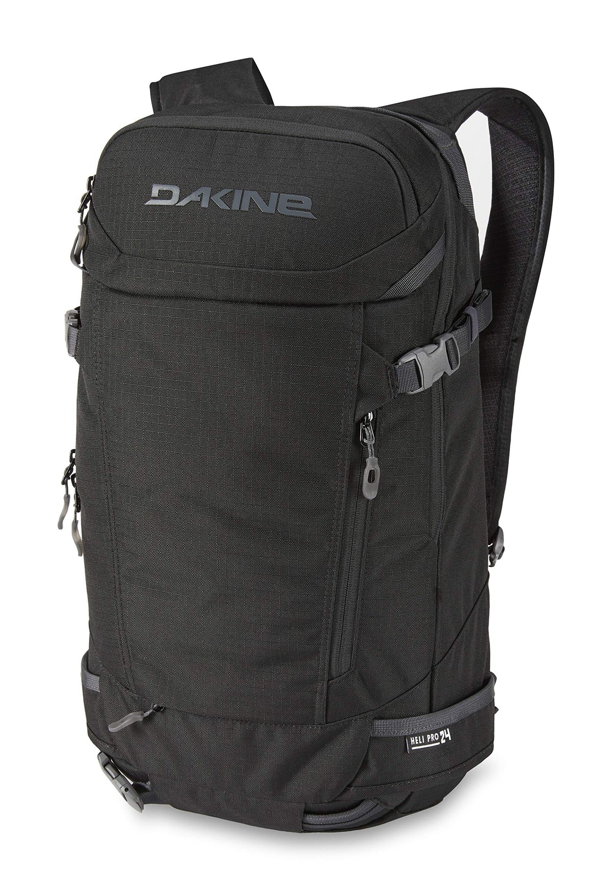 Dakine Heli Pro 24L backpack with organized pockets for backcountry trips