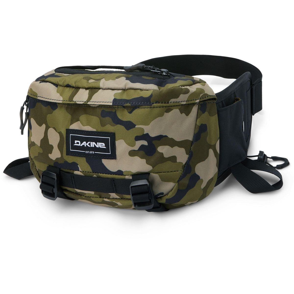 Dakine Hot Laps Hip Pack 2L front view for hands-free riding.