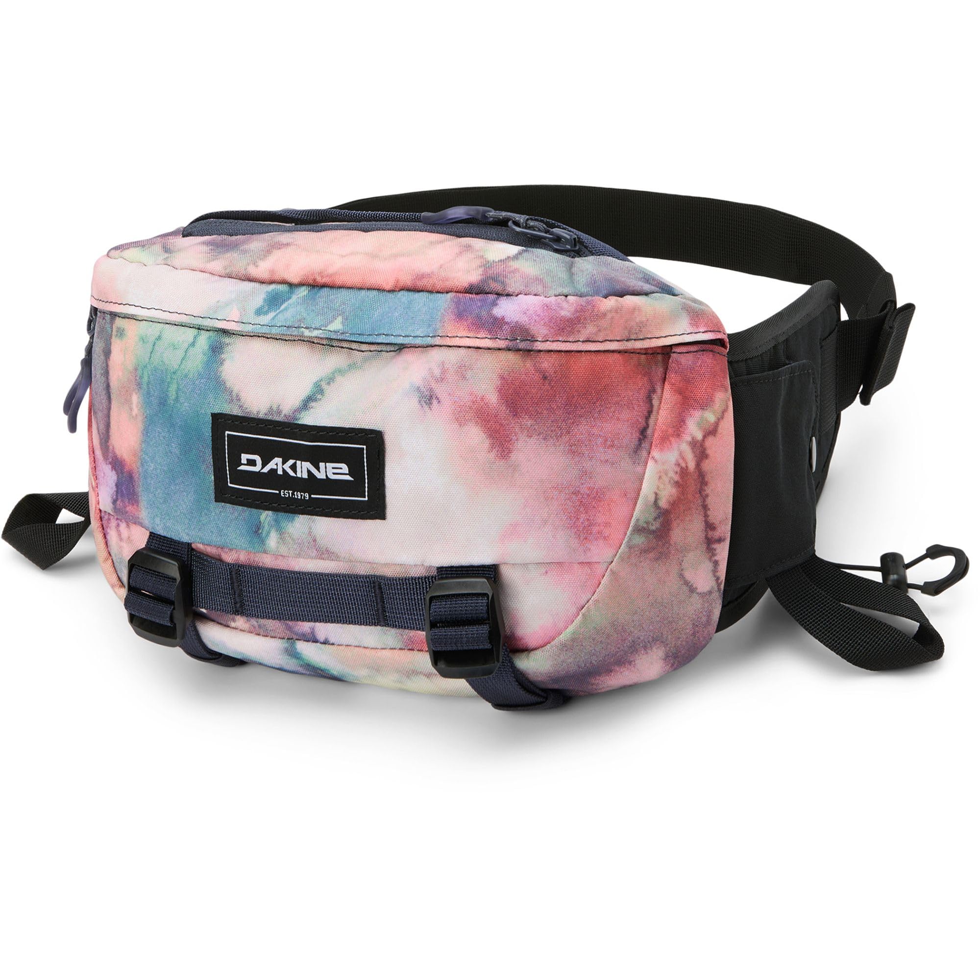 Dakine Hot Laps Hip Pack 2L main view with padded phone pocket for secure everyday carry.