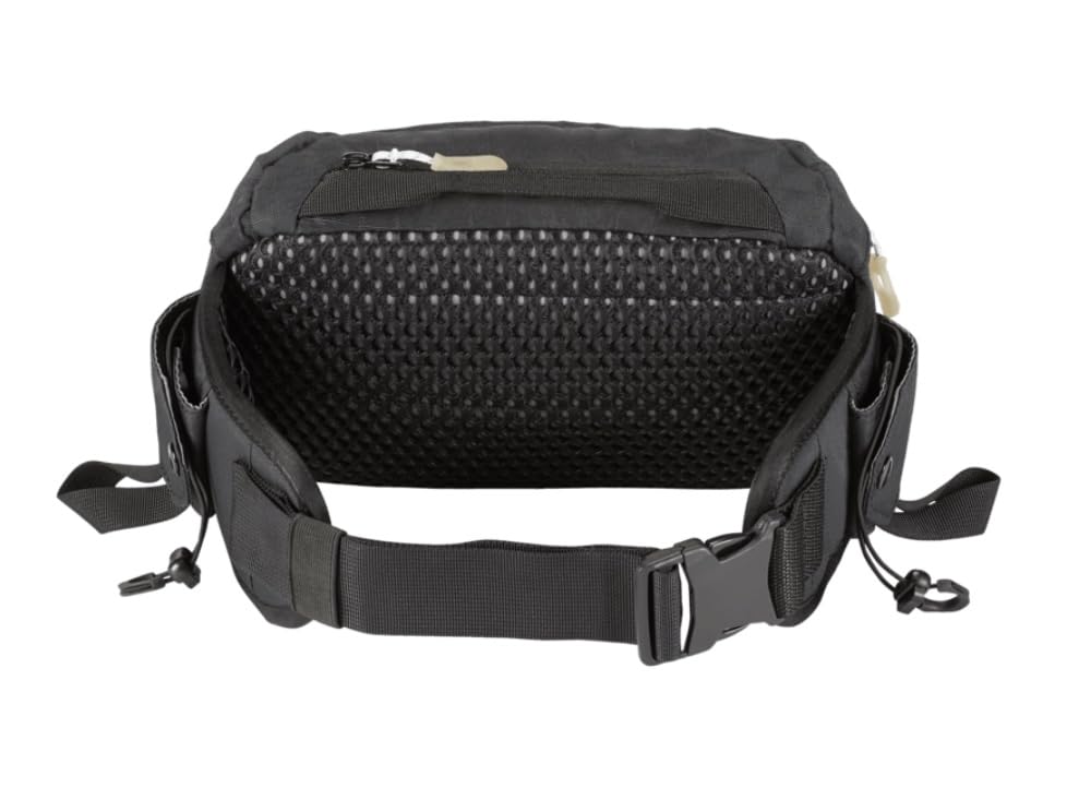 Dakine Hot Laps Hip Pack 2L side bottle pockets enabling easy hydration on the go.