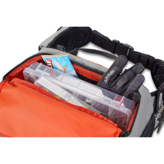 Dakine Mission Fish 12L waist pack with plier holders for fast tool access