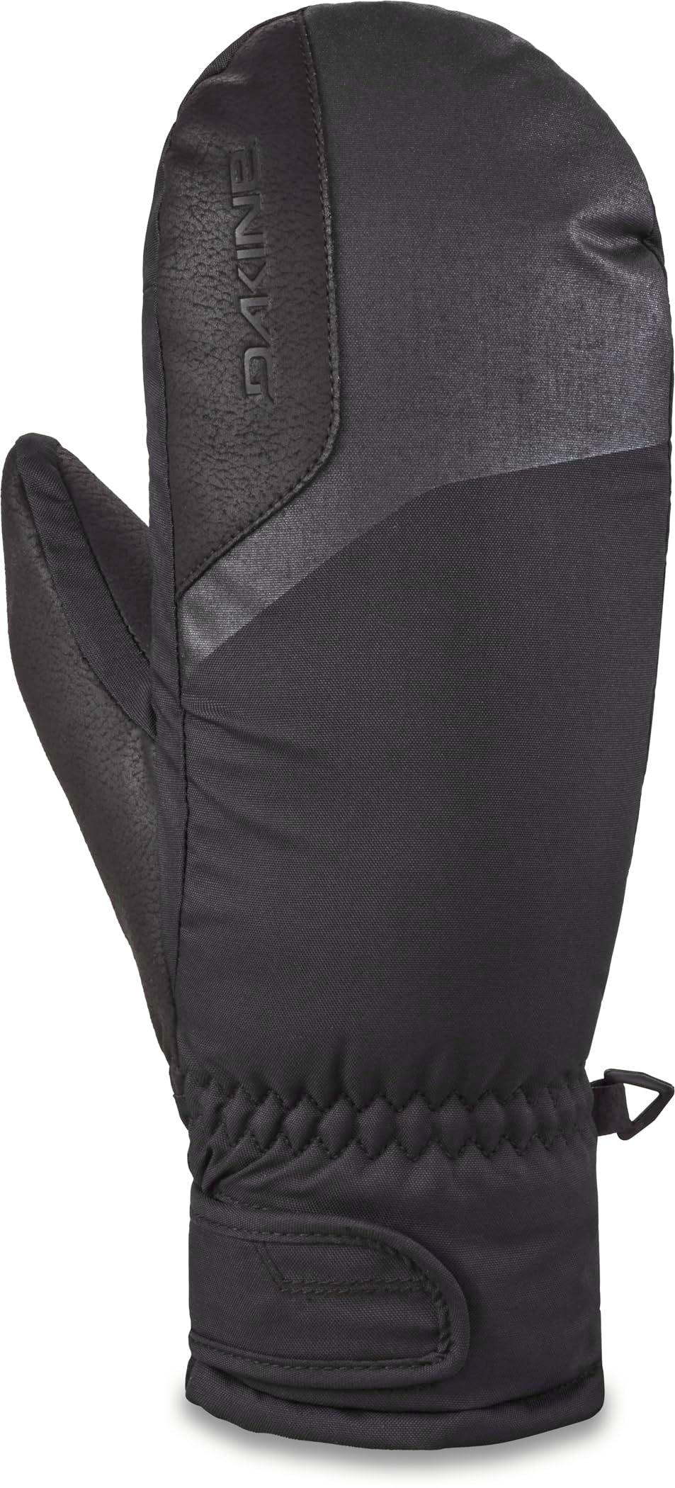 Dakine Nova Mitt Black Small palm view showing durable suede grip for snow sports