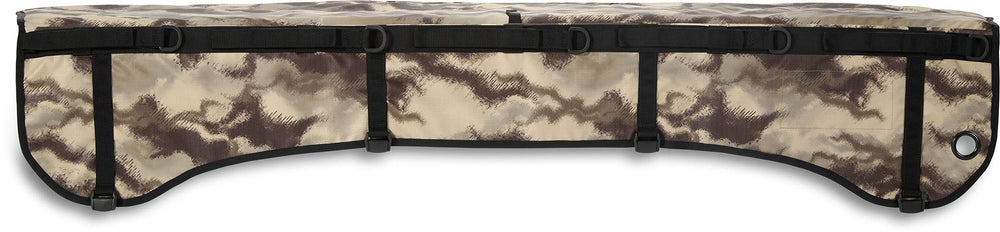 Dakine Pickup Pad DLX Curve Small with Ashcroft Camo enables secure five-bike transport