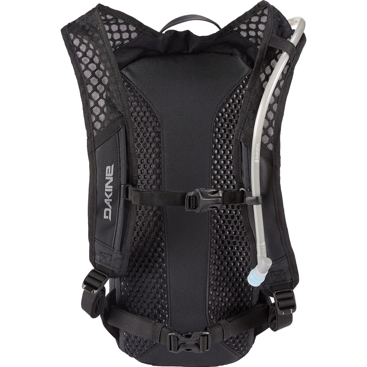 Dakine Shuttle 6L back panel and straps, breathable comfort for all-day adventures.