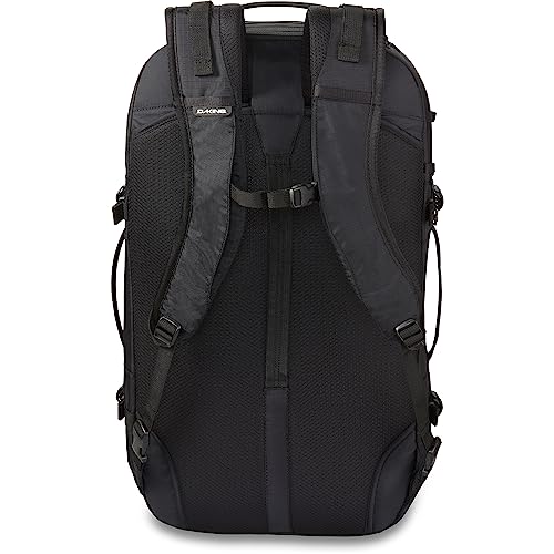 Dakine Split Adventure 38L back view highlights padded straps for comfortable all-day wear.