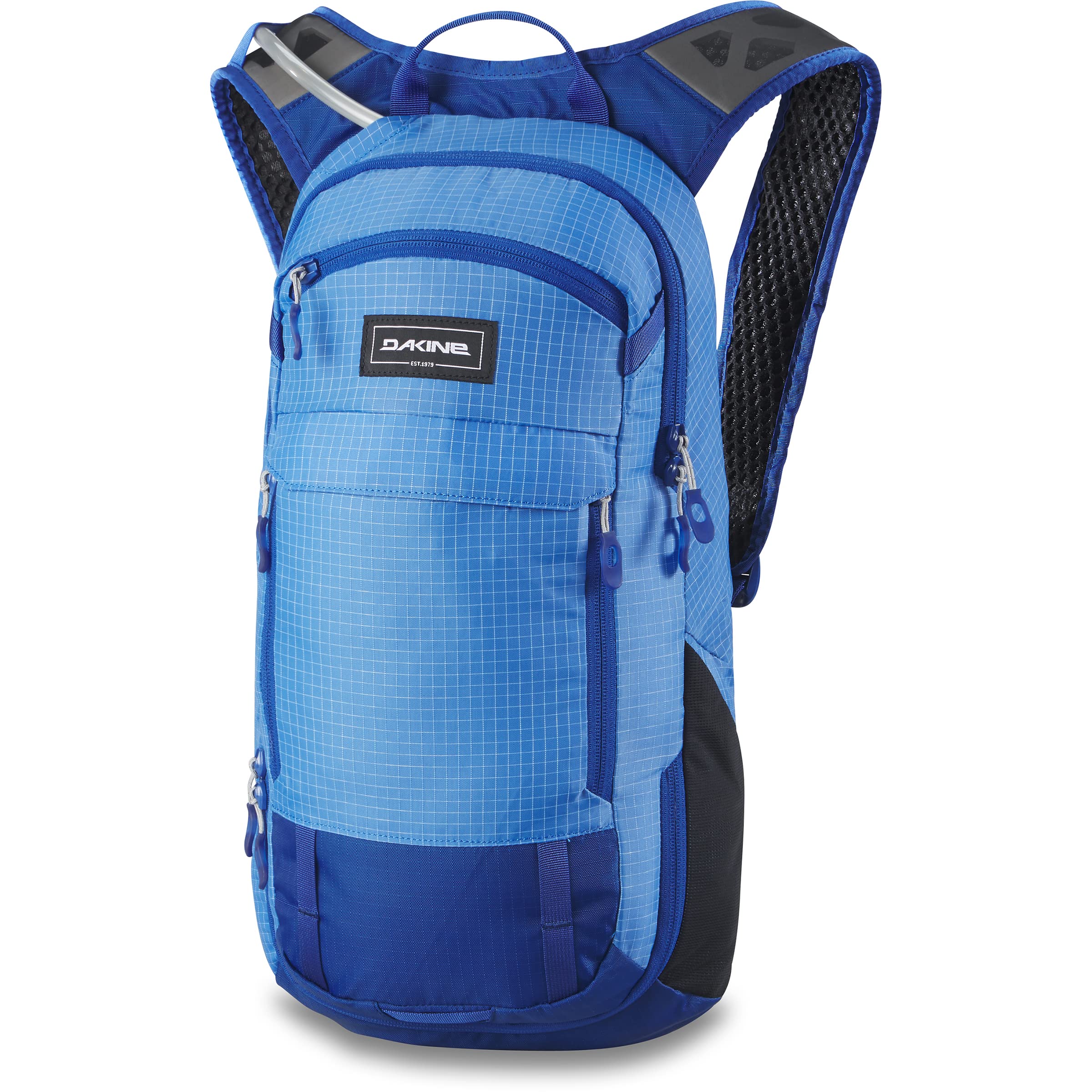 Dakine Syncline 12L Deep Blue – front view showing ergonomic fit for daily rides.