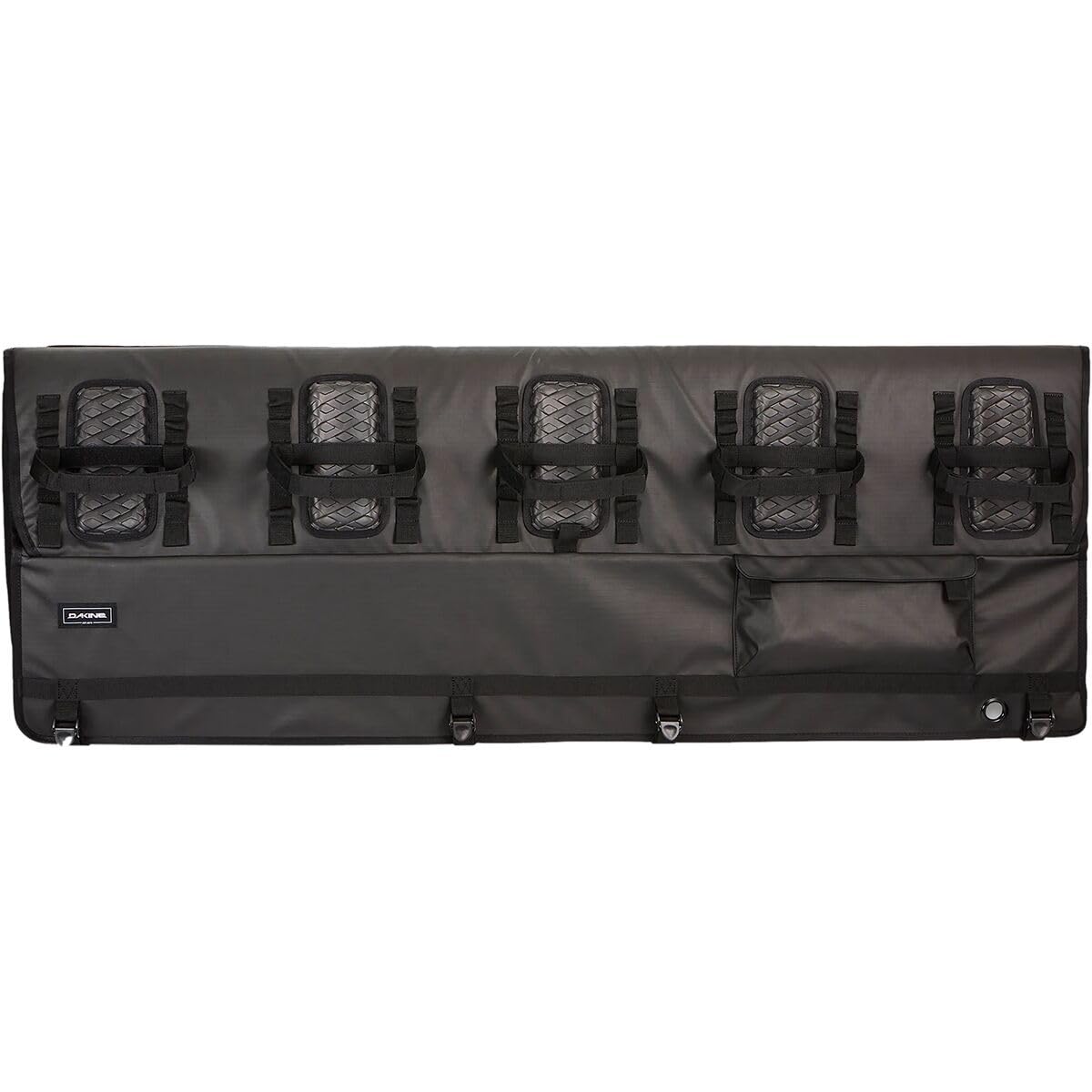 Removable cover with pocket for handles and cameras on Dakine pad