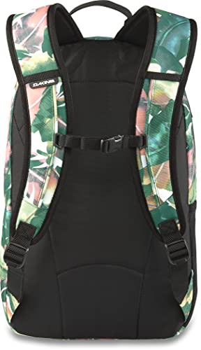 Dakine Urbn Mission 22L Palm Grove interior with laptop sleeve and fleece pocket for organization.