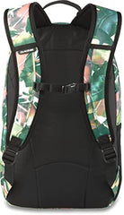 Dakine Urbn Mission 22L Palm Grove interior with laptop sleeve and fleece pocket for organization.