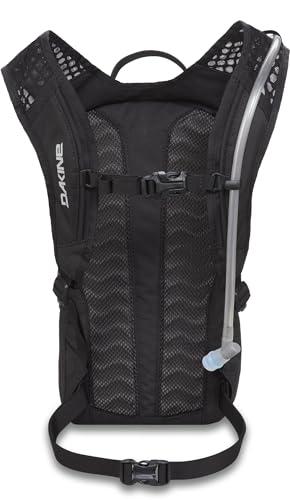 Dakine Women's Session 8L back panel shows breathable design for cool trail use