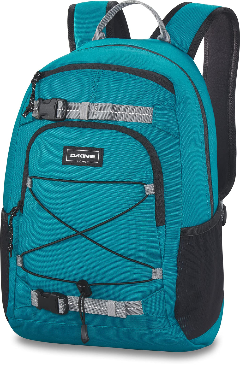 Dakine Youth Grom Pack Deep Lake front view for everyday school storage.