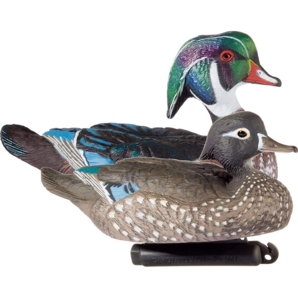 Dakota Decoy X-treme Woodduck Hen with realistic detail for natural groupings.