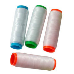 Damascus 4-Pcs Miracle Elastic Thread spools in a row