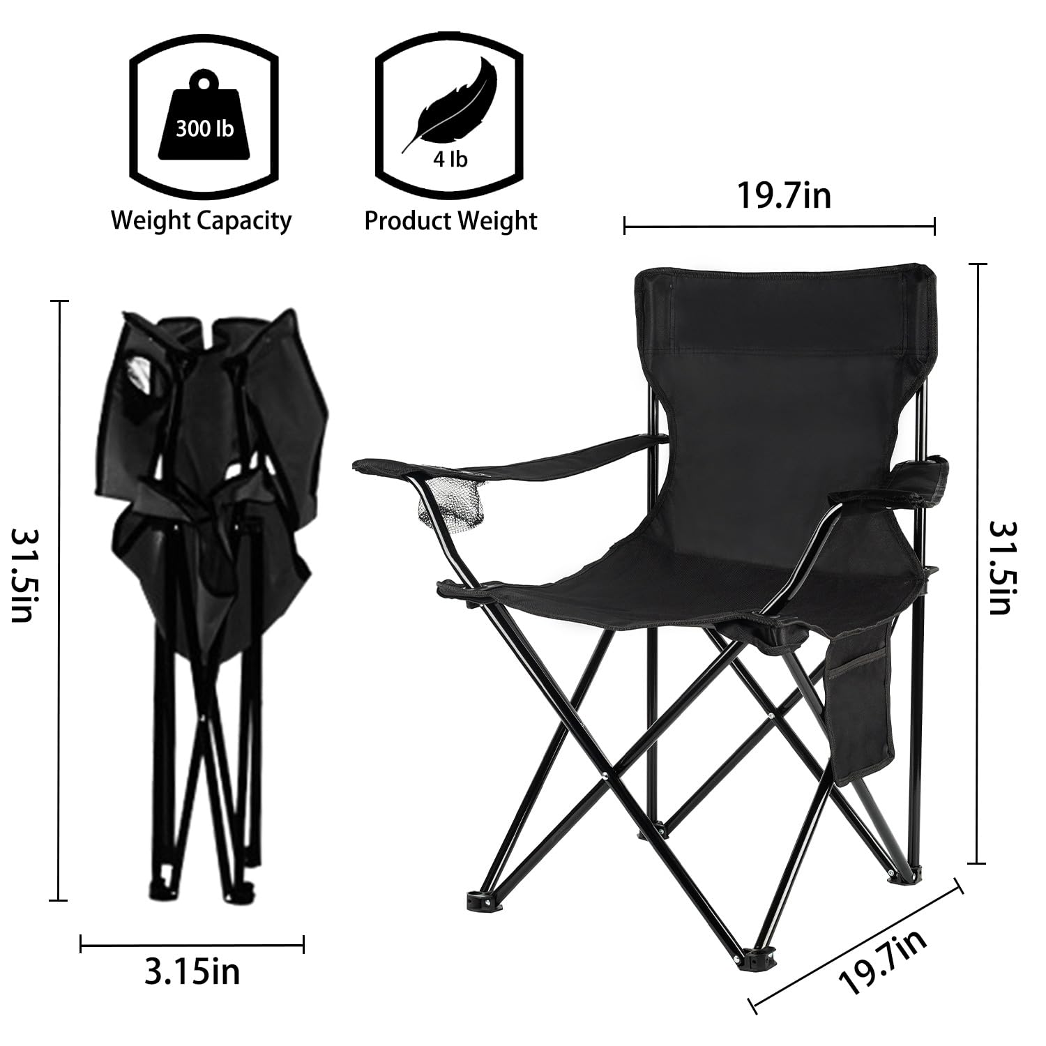 Damei century folding chair with durable frame ensures reliable outdoor seating.