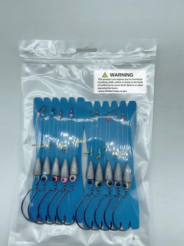 Complete DAMIDEL Texas Rig kit for bass and panfish
