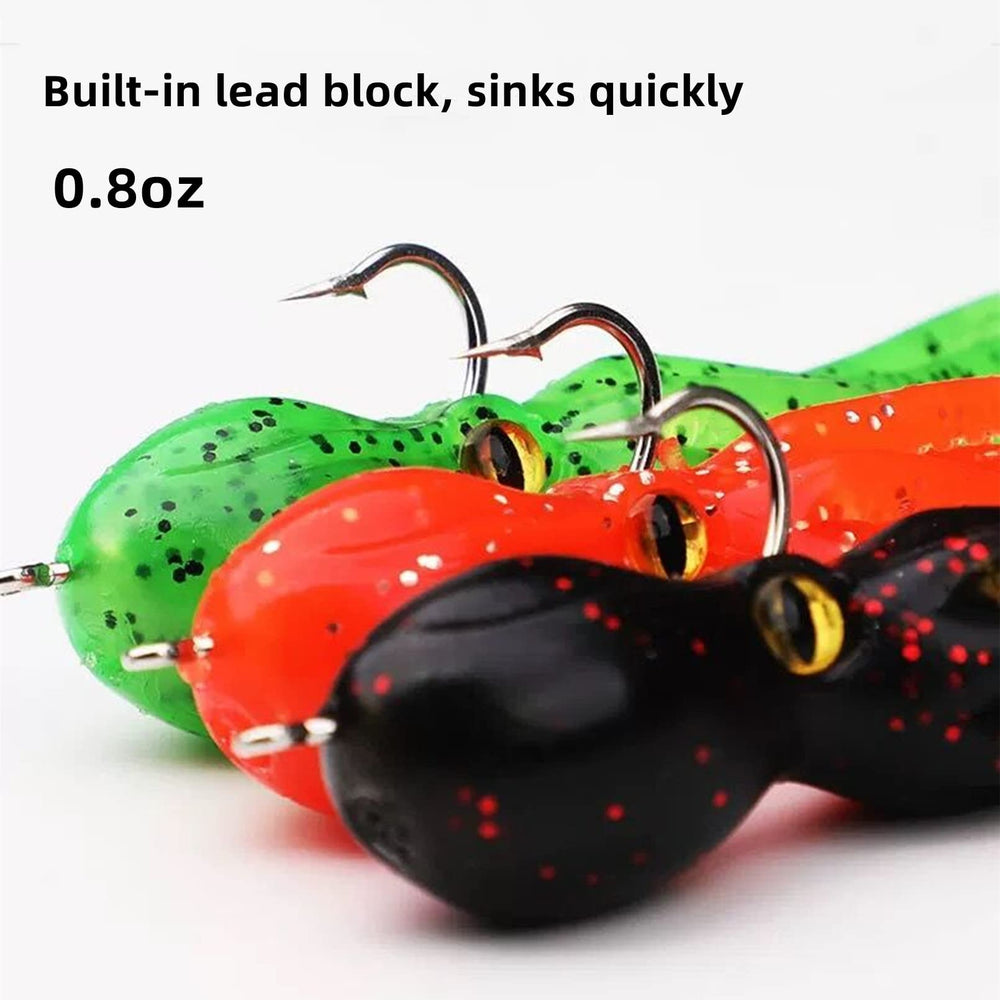 Luminous octopus lure in the set