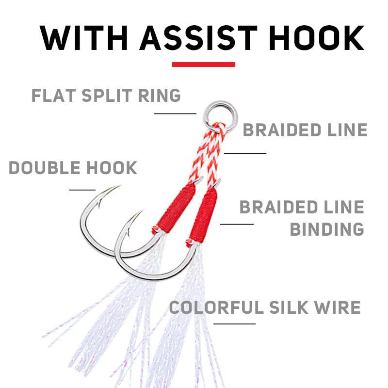 Eight-tentacle octopus lures in motion