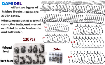 Accessories box and hook/sinker components