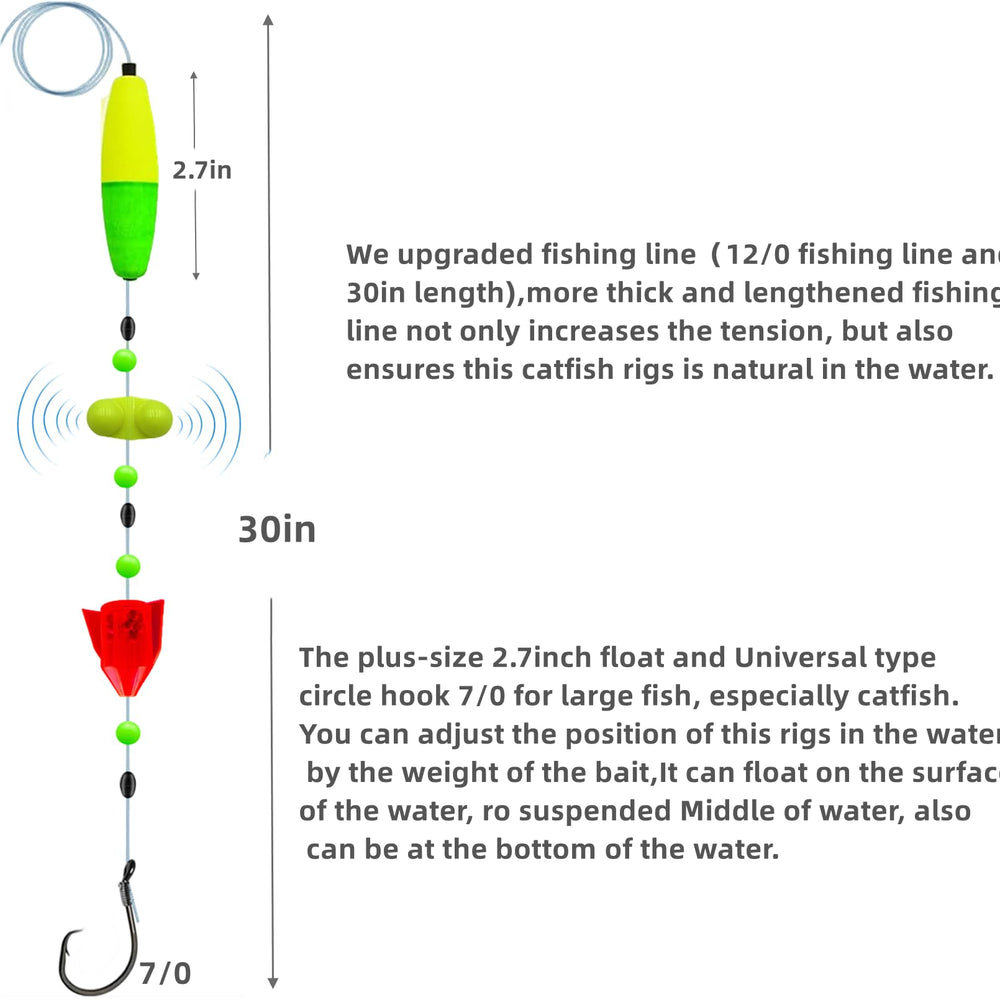Double rattles beads rotating in water to attract fish