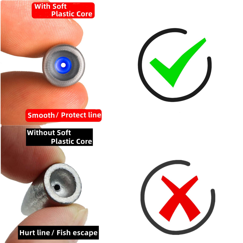 100 eye beads for bait and fishing attraction