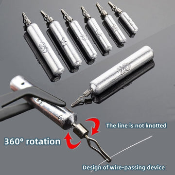 Drop shot weights suitable for Texas rigs, Carolina rigs, and slip bobber rigs.