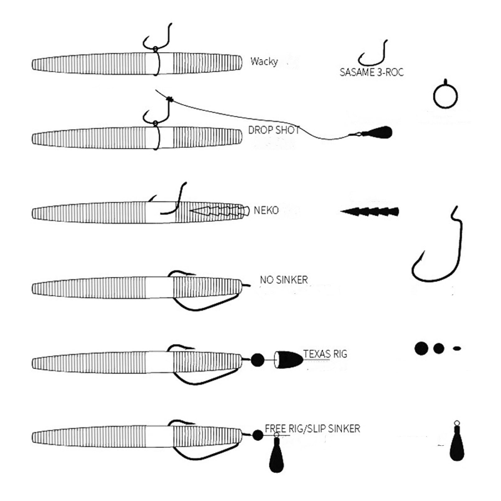 Bubblegum Lemon Swirl color mix for Wacky Worms