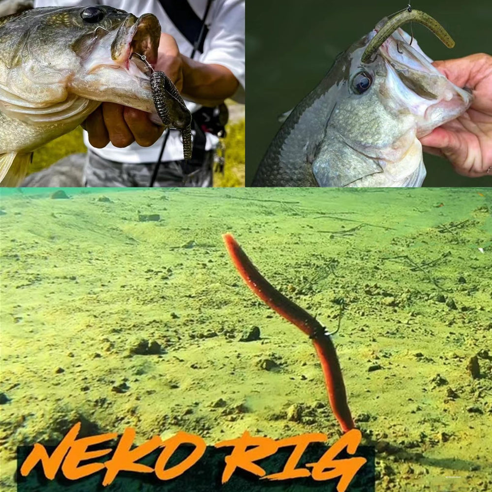 Green Pumpkin color mix for Wacky Worms