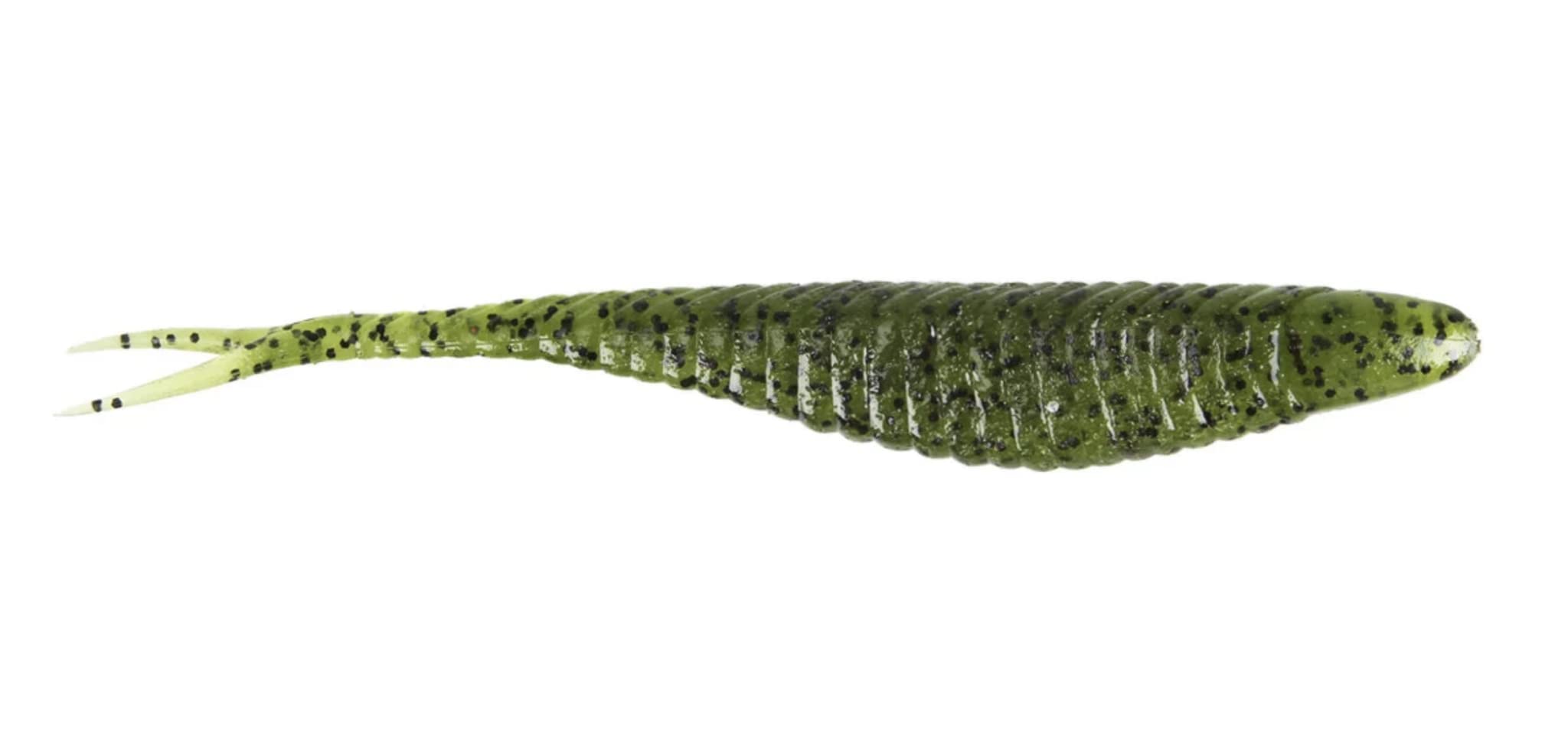 Damiki Armor Shad 2.5-inch soft plastic feels realistic in water.