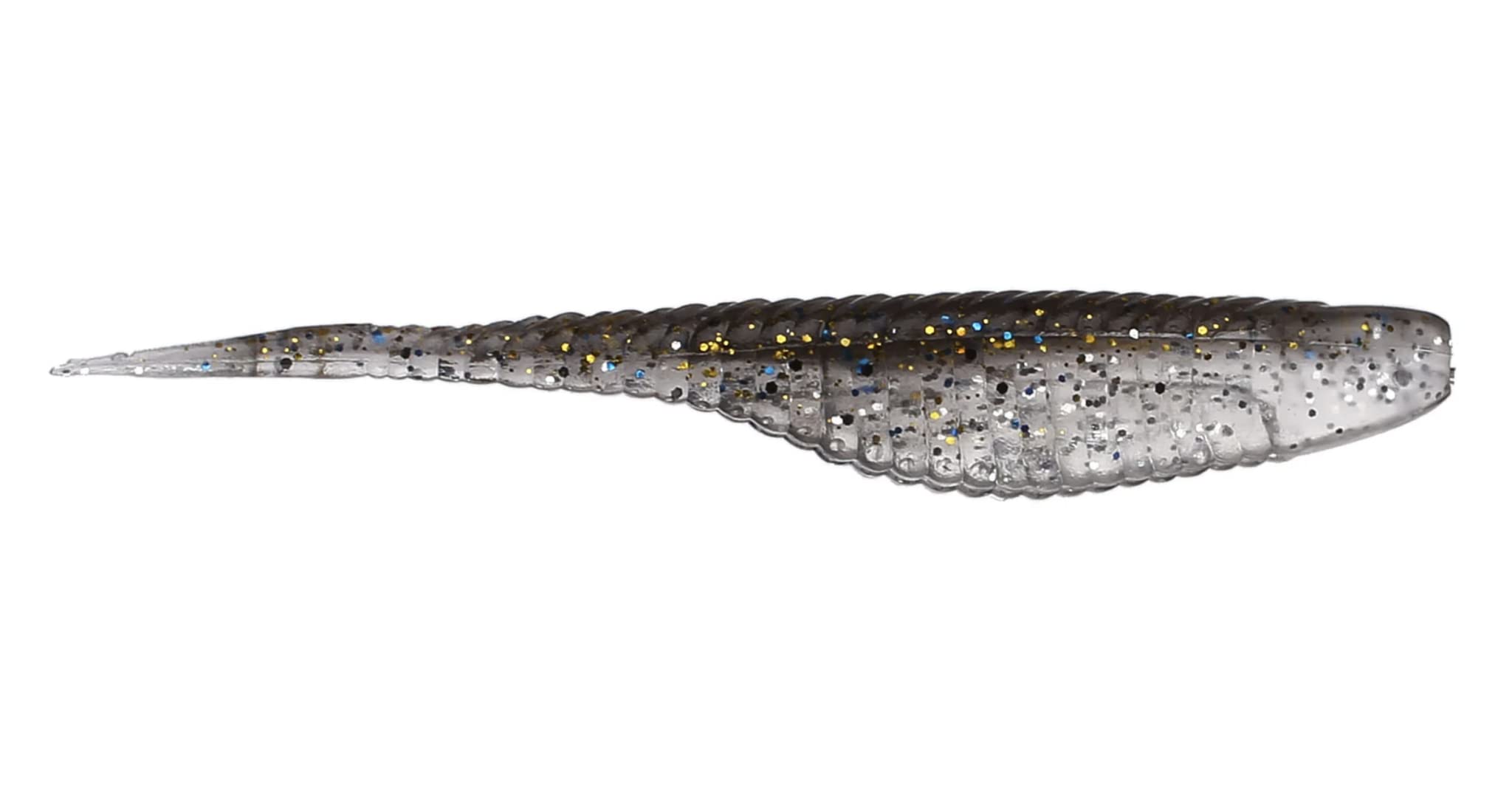 Damiki Armor Shad 2.5-inch lifelike texture aids enticing strikes.