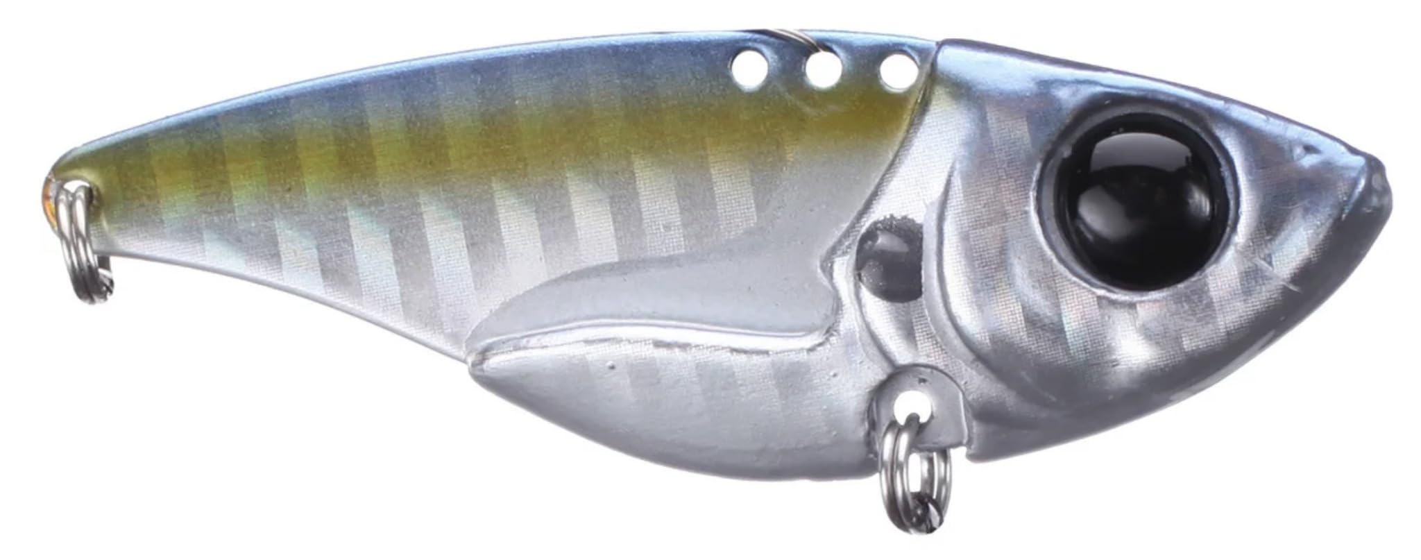 Damiki Vault 55 holo real shad half-ounce blade bait ideal for bass and panfish